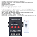 Miniatyrbillede 7 af 8: RGB LED Controller PWM Digital til Farverigt Strip Light Projekt med Fjernbetjening 5V‑12V‑24V