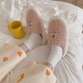 Miniatyrbild 5 av 6: Tofflor för kvinnor Fuzzy Cute Animal Memory Foam Indoor House Sl