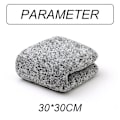 Miniatyrbild 4 av 5: Mjuk handduk i bambukolfiber  Ansiktshandduk Bekväm Enkel Vuxen Tjock tvättlapp #01