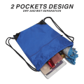 Miniatyrbilde 3 av 5: Trekksekk med snor Gym Bag Sackpack String Sack Pack Bags