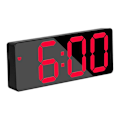 Miniatyrbild 1 av 5: Digital väckarklocka, LED-väckarklocka för sovrum, elektronisk LED-bordsur