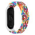 Miniatyrbillede 1 af 8: Flettet Solo Loop-rem kompatibel med Xiaomi Mi Wristband