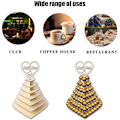 Miniatyrbillede 7 af 8: Rocher Ferrero Hjerte Display Stativ Midtstykke Perfekt til Par