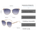 Pikkukuva 3 / 5: Peililasit UV400 Aviator-aurinkolasit Retro-lasit