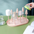 Miniatyrbilde 3 av 8: Babyflaske tørkerack, koppholder avtakbar 6-brakett drenering