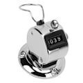 Miniatyrbillede 5 af 5: Clicker Counter 4-cifret Klar Skrift Præcise Håndtællere med Metalhus til Rækkefolk Varelager