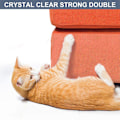 Miniatyrbild 5 av 5: Katt anti-scratch träningstejp, 50mm*30 yards, kattsoffskydd, transparent dubbelsidig kattsoffskydd, katttasstejp för katt