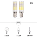 Miniatyrbild 4 av 5: Kompakt E14 Sockel LED-lampa, Energibesparande 75W Motsvarande Dagsljus Vit Kall Vit 6000K LED-lampa för Långvarig Belysning i Hem, Kontor,