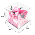 Miniatyrbillede 2 af 5: Evig blomst dekoration rose tørrede blomster ferie gaver