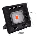 Miniatyrbillede 2 af 2: Plantelampe COB fuldspektrum 50W, LED plantelys