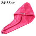 Miniatyrbilde 2 av 5: Hårhåndkle Turban - 2-pakning, Myk, Absorberende Mikrofiber for