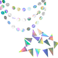 Miniatyrbillede 1 af 5: Twinkle Little Dekoration Hængende Streamer Baggrund Banner Fødselsdag