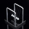 Miniatyrbilde 5 av 6: Newtons Vugge Balanse Kuler Balanserende Pendel av Metall Fysikk