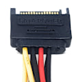 Pikkukuva 3 / 5: 15-nastainen virtajohto, Cable Creation SATA 15-nastainen uros 3x15-nastaiseen naarasvirranjakajakaapeliadapteri