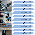 Miniatyrbillede 3 af 5: 10/20 stk. Professionelle BiMetall Sabel Savblad til Metal Bosch S922EF Dewalt Savblade