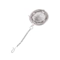 Miniatyrbillede 2 af 2: Rustfri Stål Løst Te-Infuser Blad Si Filter Diffuser Urte Krydderi Net Bold 4,5 cm
