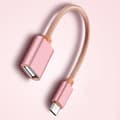 Miniatyrbillede 2 af 5: USB Type - C til USB 3.1 Gen 1 Hun Adapter - Rose Go