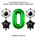 Miniatyrbillede 3 af 5: Gigant, Ballon Nummer, Balloner Til Fødselsdage, Fodbold Dekorationer