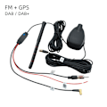 Miniatyrbillede 2 af 5: DAB Bilantenne + FM + GPS DACHANTENNE Universal DAB+ Bilantenne KFZ Antenne