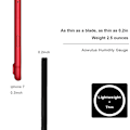 Miniatyrbild 4 av 5: Digital Hygrometer med minimalistisk design, stor LCD-skärm för enkel avläsning från alla avstånd