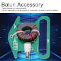 Miniatyrbillede 8 af 8: Balun PCB Afbalanceret til Ubalanceret Transformer 49:1 Kortbølge Tuning Fri Antenne 5‑35MHz