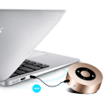 Miniatyrbild 5 av 5: [Smart Touch] Bluetooth-högtalare A8 (3:e generation) Premium Rose Gold Mini-högtalare med bärbart vattentätt fodral Mikrofon AUX 6-10h Musik för iPhone