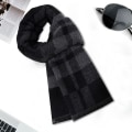Miniatyrbillede 4 af 5: Mænds Vinter Varmt Lang Blødt Sjal Tartan Tassel Sjal til Mænd