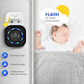Miniatyrbild 3 av 5: Trådlös dörrklocka 300m räckvidd Dörrklocka Funk Set Klocka Entré Plug-in IP55