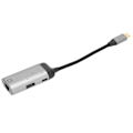 Miniatyrbild 6 av 8: JORINDO Ethernet-adapter 3 i 1 10/100/1000 Mbps PD Snabbladdning USB till RJ45 Adapter för Windows/Android/OS X/iOS