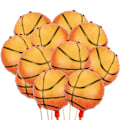 Miniatyrbillede 1 af 5: 15 stk. basketball ballon - 18 tommer