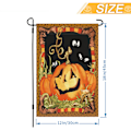 Pikkukuva 2 / 6: Pystylippu Halloween-kurpitsalla - 12 x 18 tuumaa