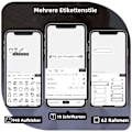 Pikkukuva 5 / 5: P12 Mini Bluetooth -tarra-asema, itseliimautuvat tarrat, yhteensopiva iOS- ja Android-puhelimien kanssa, lämpötulostin kotiin ja toimistoon