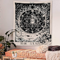 Pikkukuva 3 / 7: Tarot-tähti-seinävaate Seinävaate Psykedeelinen Tapetti