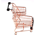 Pikkukuva 2 / 8: Mini Metal Shopping Cart Supermarket Handcart Trolley, Table Off