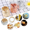 Miniatyrbillede 4 af 8: Guldfolie Flager til Harpiks, 3 Flasker Metallic Folie Flager 15