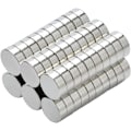 Miniatyrbillede 1 af 5: Neodymium Kopmagneter Stærke Sjældne Jordmagneter Hul 4mm Små