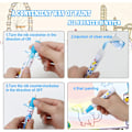 Miniatyrbilde 4 av 6: Vann-Doodle Matte, Stor Aqua-Fargeleggingsmatte for Barn, Rotfri Tegning