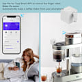 Miniatyrbillede 7 af 8: Finger Robot Switch Professionel APP Fjernbetjening Mini Bluetooth Bot Knappetrykker til Hjem Soveværelse Garageport