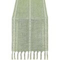 Miniatyrbillede 7 af 7: Rustik Landhus Stil Linned Dugløber, Boho Broderet Tabl
