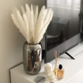 Miniatyrbillede 3 af 6: Tørret Pampasgræs Stor Høj Fluffy Pampas Stilke Hvid Pampas
