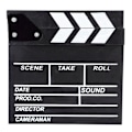 Miniatyrbilde 1 av 5: Klapptavle Film Action Klipp Foto Prop Hjem Ornament Dekor (Svart)