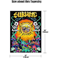 Pikkukuva 5 / 5: Lifeel Trippy Sublime Sun -seinävaate, Psykedeelinen ja Hauska
