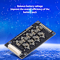 Miniatyrbild 8 av 8: Aktiv Equalizer Induktiv Överföringsmodul för Ternär Litiumjärnbatteri 2.0V‑4.5V 1.2A10S