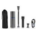 Miniatyrbillede 2 af 5: Minivacuum, Luftblæser og Håndpumpe 3 i 1, Lille Ledningsfri Håndholdt Støvsuger, USB Opladbar, Nem at Rengøre Skrivebord, Tastatur, Skuffe, Bilinteriør