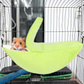 Miniatyrbild 4 av 5: Bananformad hängmatta för hamster, husdjurssäng, varm hängmatta, husdjursburtillbehör, råttsömnbo, godisglidare, hamsterfågel
