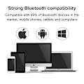 Miniatyrbild 3 av 8: Touch Control Sänglampa, LED Bluetooth-högtalare, Nattlampa