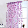 Miniatyrbild 5 av 8: Spets Blommig Skir för Fönster Dörr, Broderade Dörrgardiner Högkvalitativ Polyester Transparent Spets Tyg Elegant Design för Vardagsrum Sovrum