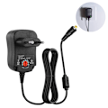 Miniatyrbild 2 av 5: 12W universell multispännings AC/DC-adapter med omkopplingsbar strömförsörjning och 8 valbara adapterkontakter, lämplig för enheter på 3 V till 12 V