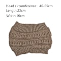 Miniatyrbillede 2 af 5: 2 Pak Varme Vinter Pandebånd Strikket Hoved Wraps Bred Crochet