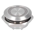 Miniatyrbillede 8 af 8: 5 stk. Momentane Trykknapsbrytere Metal Auto Reset Ultra Tynd Vandtæt med LED 19mmDC3~6V Gul